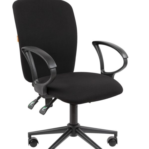 Офисное кресло Chairman 9801 Россия ткань T08 черный Black