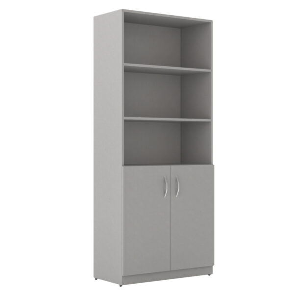 Шкаф с комплектом глухих малых дверей SR-5W.5 Серый 770х375х1815 SIMPLE